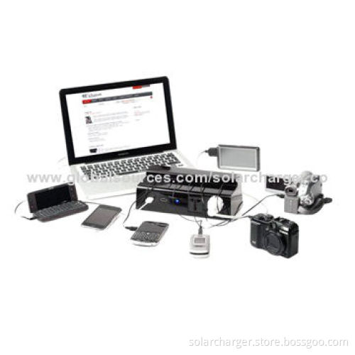 Multiple Mobile Phone Charging Station, 6 Interchangeable and Retractable Charging Tips